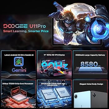 Amazon.com : DOOGEE U11 Pro Android 16 Tablet, 11 inch